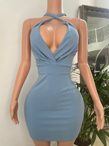 Sky Blue dress - SHOP JAMILA