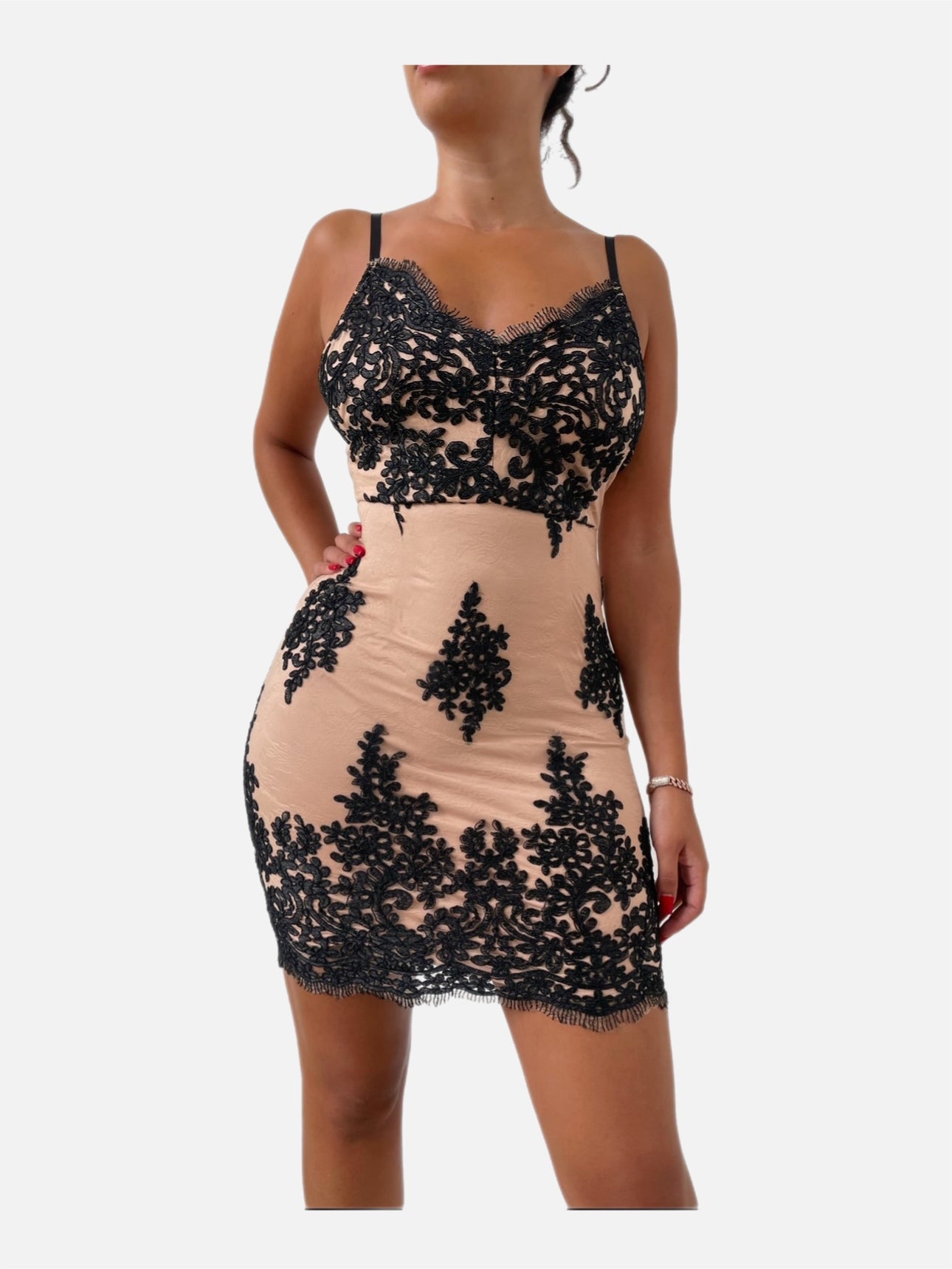 Nude Black Lace Dress #12 – SHOP JAMILA